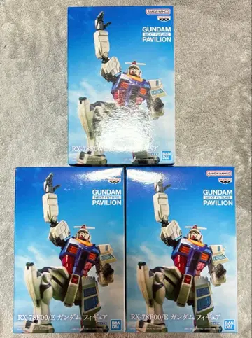 건담 오사카 엑스포 2025 피규어 남코 한정판 3종 RX-78F00/E