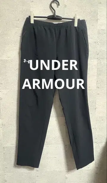 [ 언더아머 ] Under Armour 블랙 팬츠 저지 스포츠