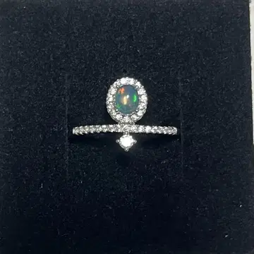 [ 간사이 엑스포 ] 천연 오팔 반지 네팔관 실버 925 EXPO2025