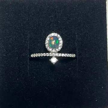 [ 간사이 엑스포 ] 천연 오팔 반지 네팔관 실버 925 EXPO2025