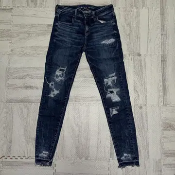 AMERICAN EAGLE 데미지 스키니 데님