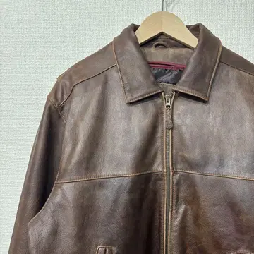 세인트 존스 베이 가죽 자켓 트래커 미국 빈티지 의류 M 2961