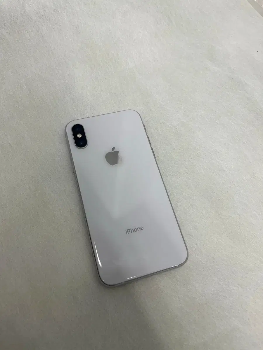 iPhone XS 256GB 100% Silver White