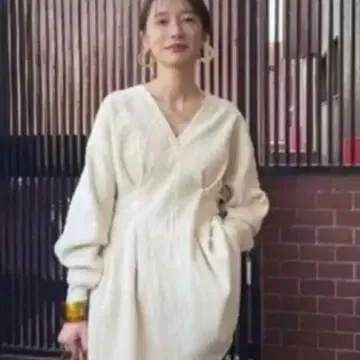 CLANE 아이보리 서멀 t셔츠