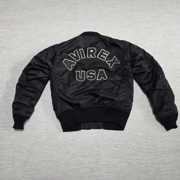 AVIREX MA-1 자켓 블랙 M