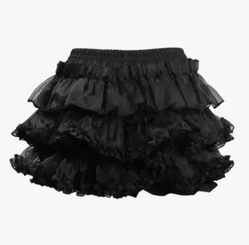 ROUGHNECK tutu pants skirt black