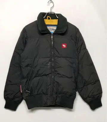 00s Y2K 레트로 아카이브 아바클로 구제 의류 자수 로고 다운 자켓