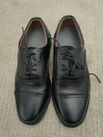 블랙 가죽 드레스 슈즈