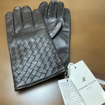 새상품 Antonella Ferrante 양가죽 장갑 23cm