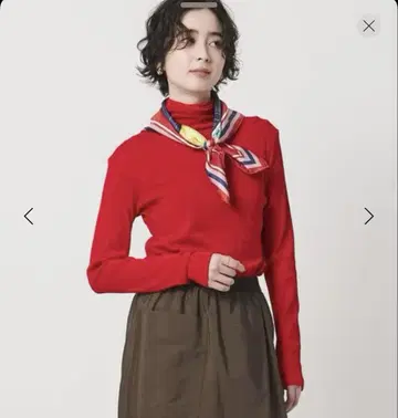 유나이티드 애로우즈 코튼 터틀넥