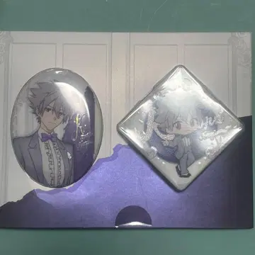 에반게리온 카페 중국 한정판 나기사 카오루 캔뱃지 2종 세트