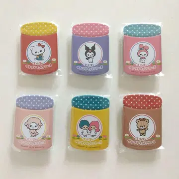 스위머 x 산리오 캔뱃지 세트