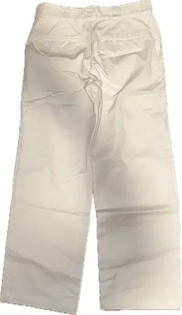 Dickies 화이트 루즈핏 워크 팬츠