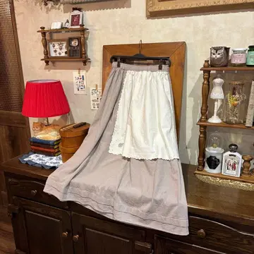 사만사 모스모스 이번 시즌 레이스 에이프런 포함 스커트