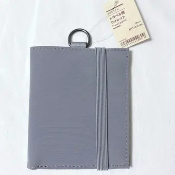 트래블용 지갑 그레이 MUJI