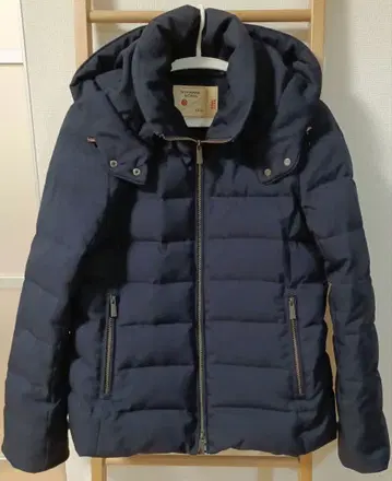 나노 유니버스 니시카와 다운 네이비 후드 부착 다운 자켓