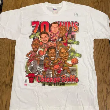 dead stock NBA 시카고 불스 90s USA제 빈티지 T
