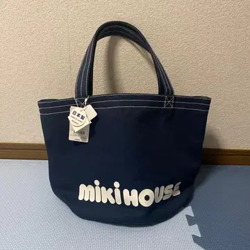 미키하우스 토트백 네이비