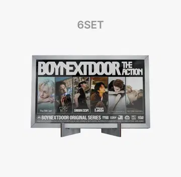 BOYNEXTDOOR THE ACTION 6 형태 세트 프레임 버전