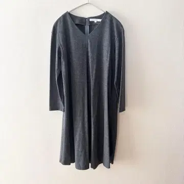UNTITLED 울 원피스 그레이