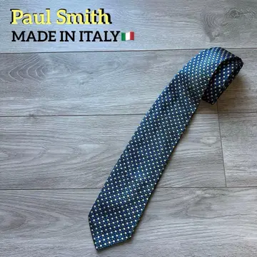 Paul Smith 넥타이 도트 무늬 실크 100% 이탈리아제