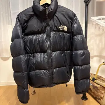 THE NORTH FACE 블랙 다운 자켓 눕시