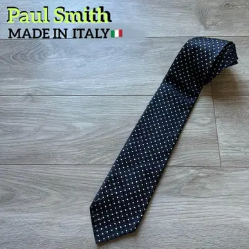 Paul Smith 넥타이 도트 무늬 실크 100% 이탈리아제