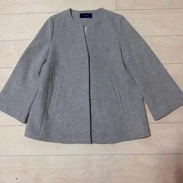 SHIPS 그레이 노카라 자켓