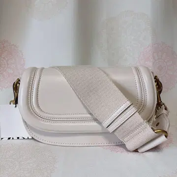 미사용 ZARA 크로스 바디백 에크루 화이트