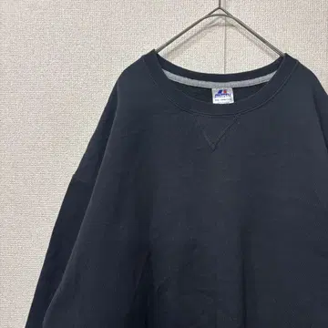 러셀 맨투맨 블랙 리버스 위브 미국 빈티지 의류 XXL 2955