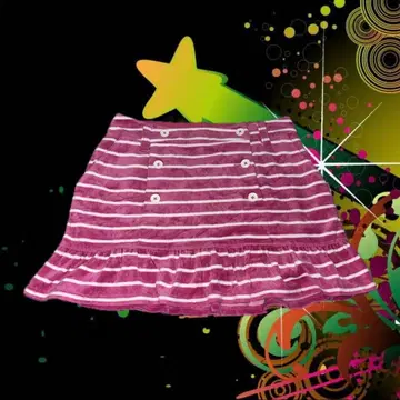 y2k 00s 보더 미니 스커트