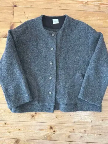 YARRA 파일 숏 자켓 울리치 보아 자켓 코트