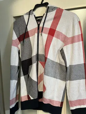 BLACK LABEL CRESTBRIDGE 체크 무늬 후드티 M
