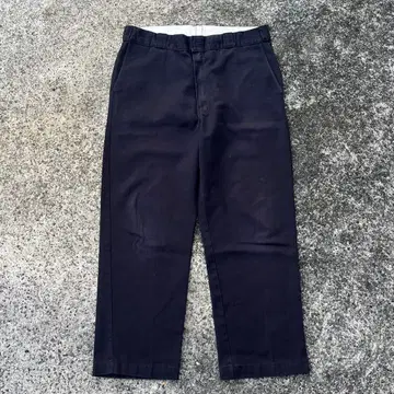 90s Dickies 워크 팬츠 블랙 'USA 제조'