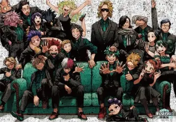 모자이크 아트 퍼즐 나의 히어로 아카데미아 원화전 히로아카