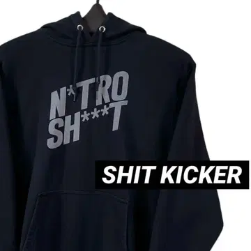 SHIT KICKER NITRO SHIT 후드티 hoodie 블랙 XL