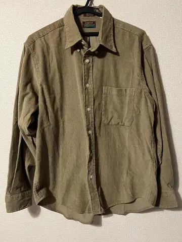 CLEVE 코듀로이 긴팔 셔츠 US제