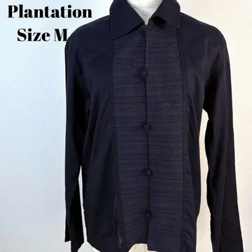 Plantation 다크 네이비 셔츠 M 사이즈 [ 307 ]