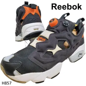 리복 스니커즈 인스타펌프 퓨리 블랙 화이트 오렌지 27