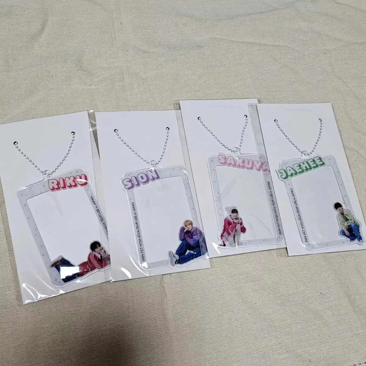 [Sealed] NCT WISH LOGO Japan Tour Random Toy Goods - Poca Holder