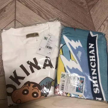 짱구는 못말려(크레용 신짱) T셔츠 타월 세트