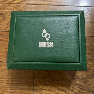 MUSK 크로노그래프 시계 실버/블랙