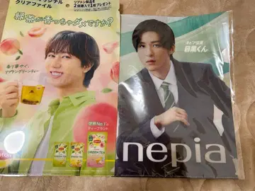 메구로 렌 클리어 파일 nepia 리프톤 세트
