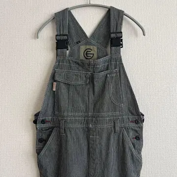 GRACE ENGINEER'S 스트라이프 오버롤