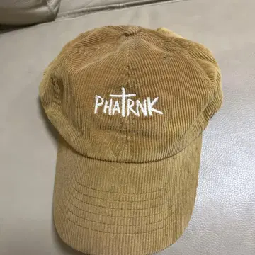 PHATRNK 코듀로이 캡 베이지