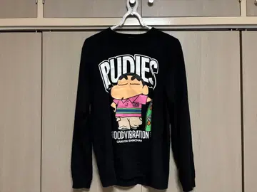 [ RUDIES 짱구는 못말려(크레용 신짱) 롱 슬리브 T셔츠 M ]