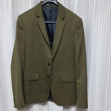 ZARA 올리브 그린 테일러드 자켓