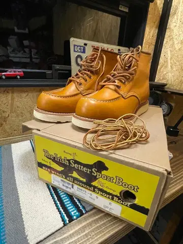 RED WING 아이리쉬 세터 9875 9D 27cm