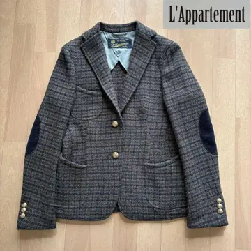 새상품 L'Appartement x 해리스 트위드 자켓 라빠르망