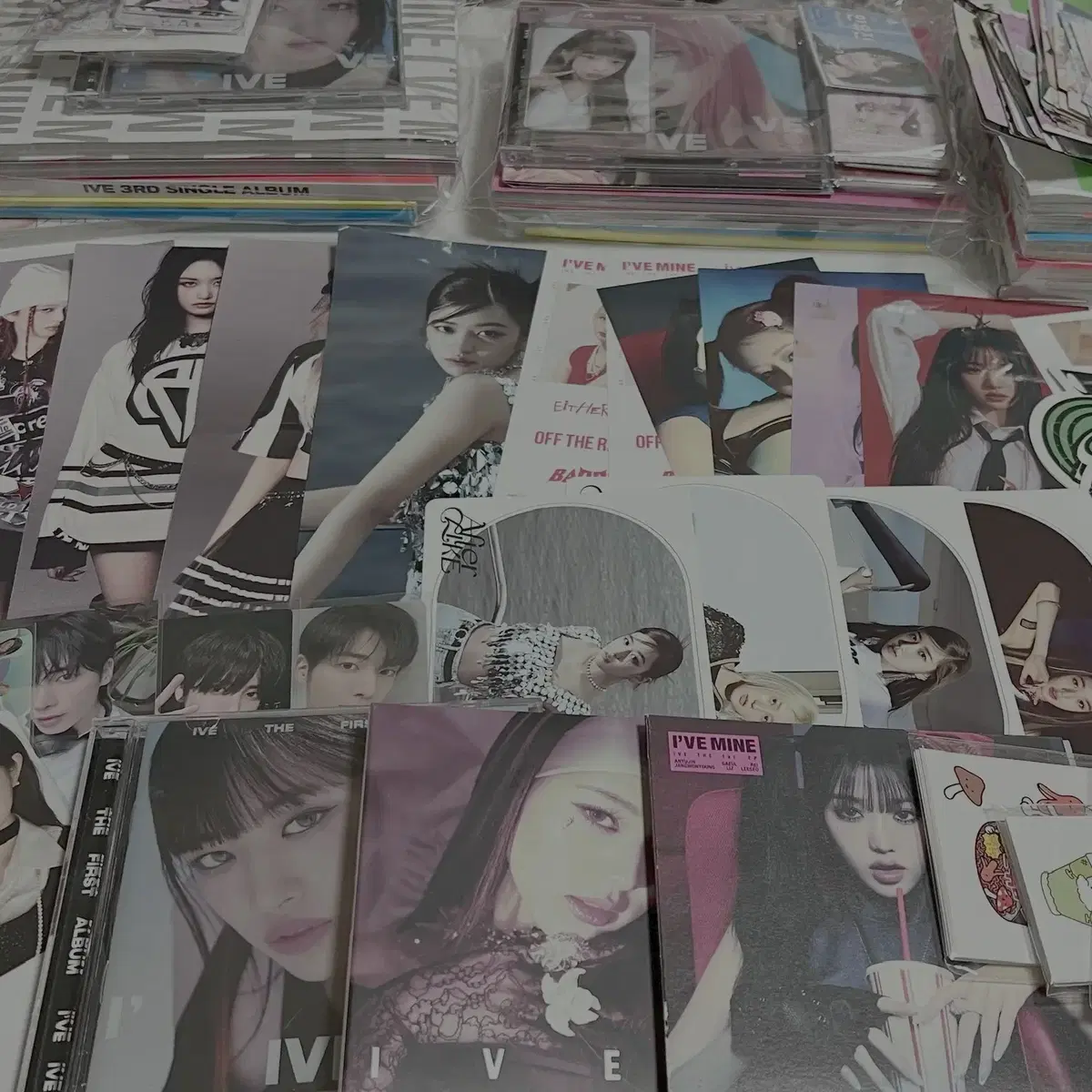 뒷장폭덤) 아이브 포카 일괄 양도 합니다 스위치 마인 아이엠 장원영